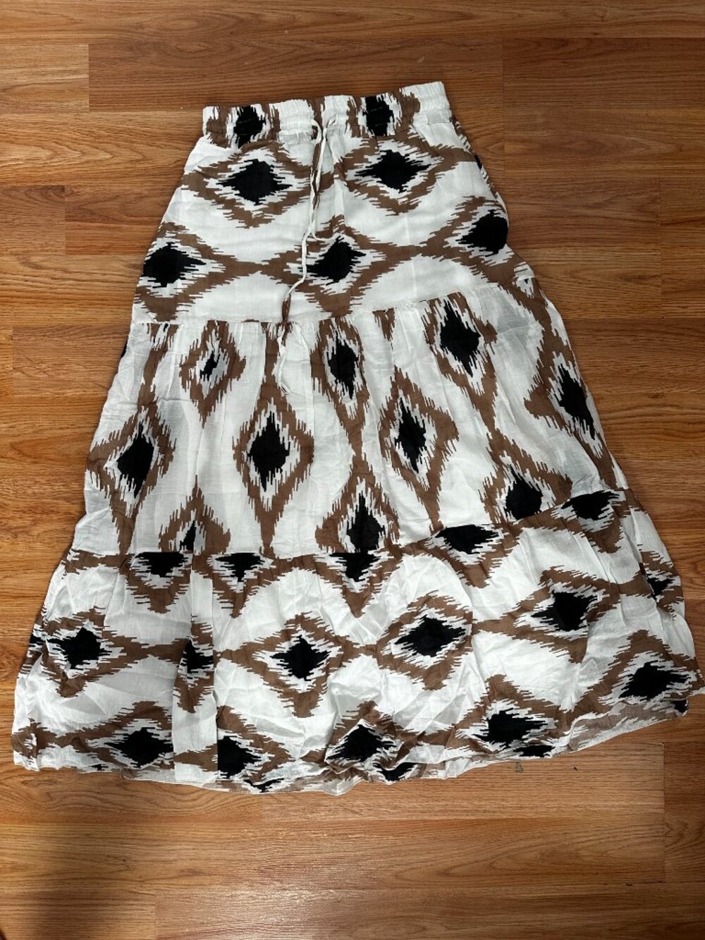 Baci Fashion Midi Skirt Cotton Silk (made in Italy)
